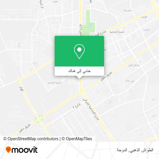 خريطة الطواش الذهبي