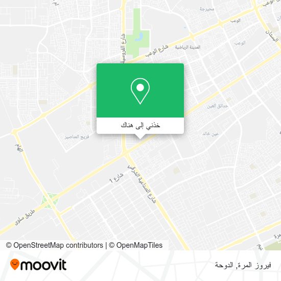 خريطة فيروز المرة