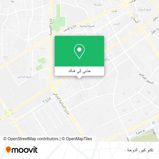 خريطة تكنو كيو