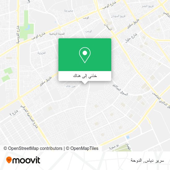 خريطة سرير دياس