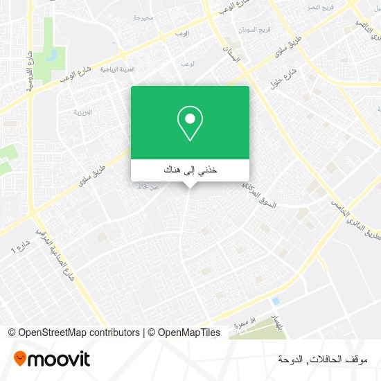 خريطة موقف الحافلات
