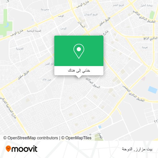 خريطة بيت مزارز