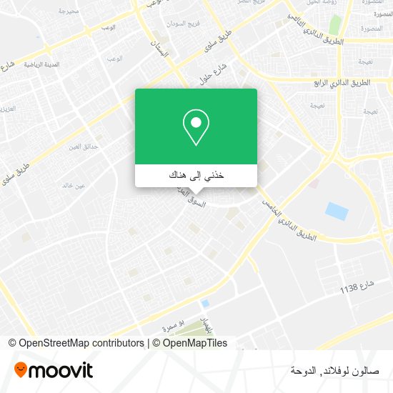 خريطة صالون لوفلاند