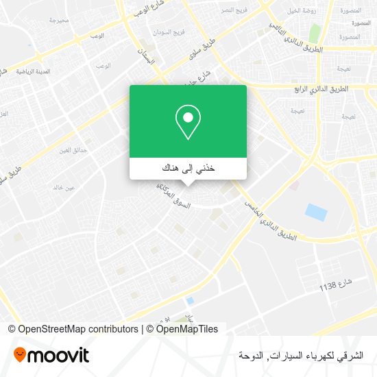 خريطة الشرقي لكهرباء السيارات