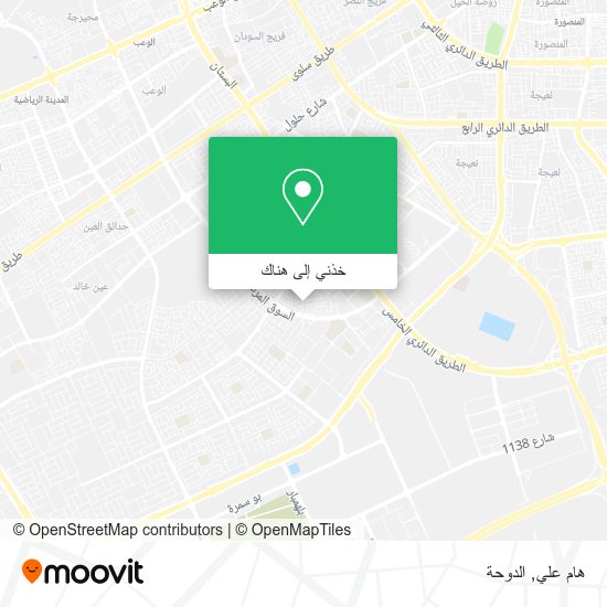 خريطة هام علي
