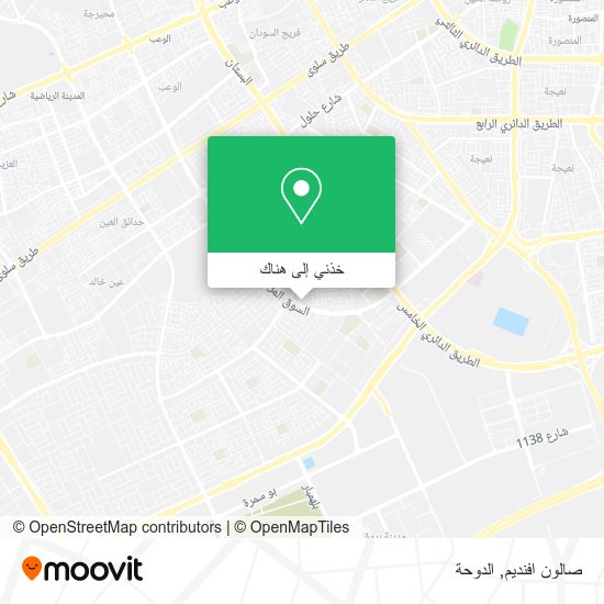 خريطة صالون افنديم