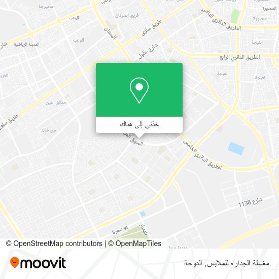 خريطة مغسلة الجداره للملابس