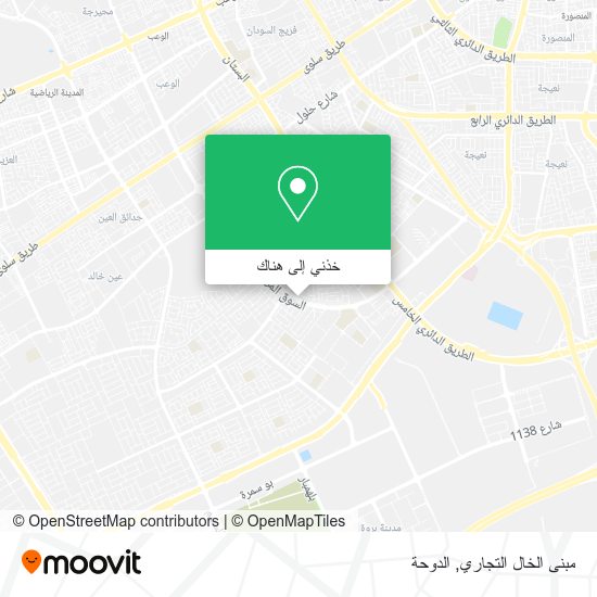خريطة مبنى الخال التجاري