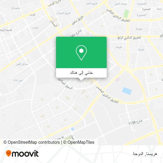 خريطة هريسنا