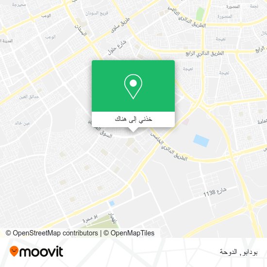 خريطة بودابو