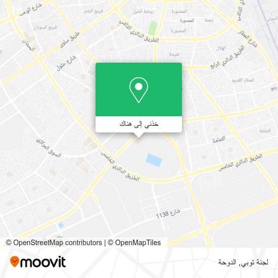 خريطة لجنة توبي