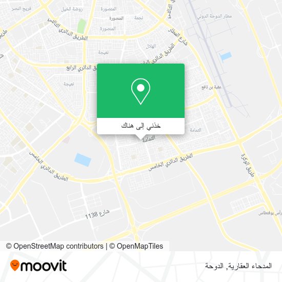 خريطة المدحاء العقارية
