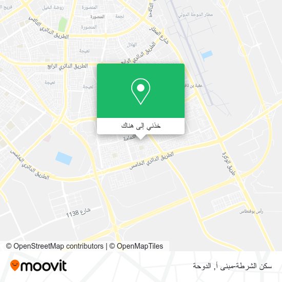 خريطة سكن الشرطة-مبنى أ
