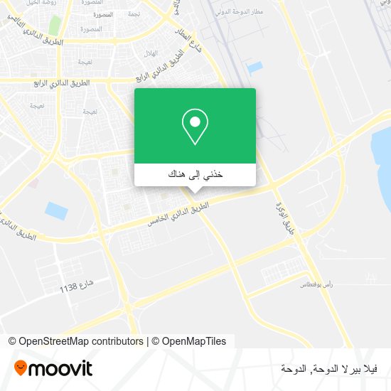 خريطة فيلا بيرلا الدوحة
