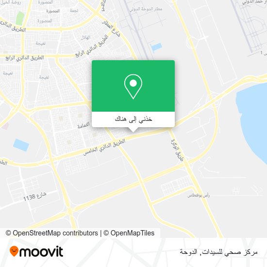 خريطة مركز صحي للسيدات