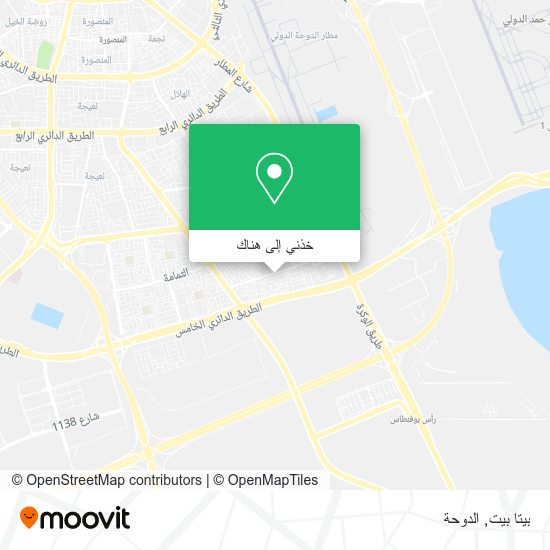 خريطة بيتا بيت