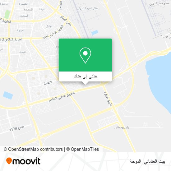 خريطة بيت العثماني