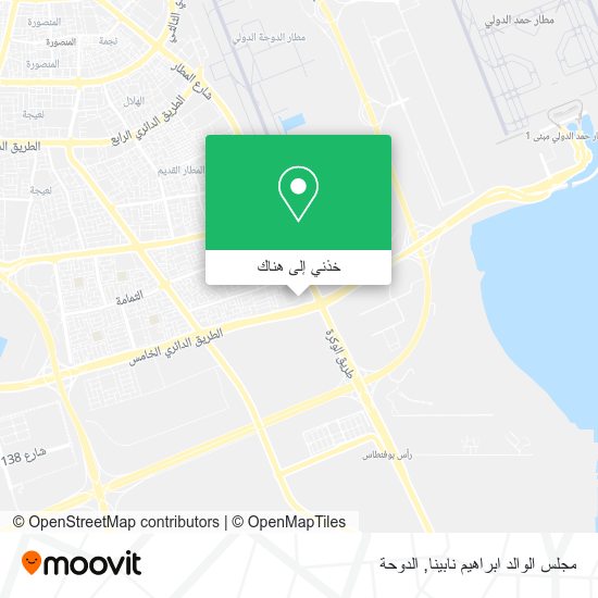 خريطة مجلس الوالد ابراهيم نابينا