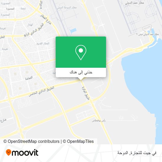 خريطة في جيت للتجارة