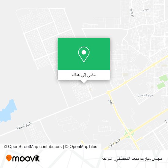خريطة مجلس مبارك مقعد القحطاني
