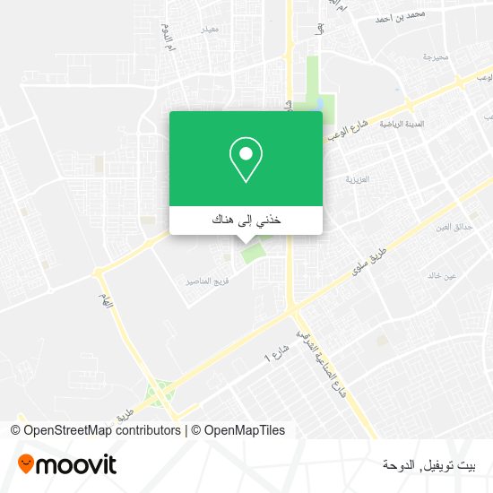 خريطة بيت تويفيل
