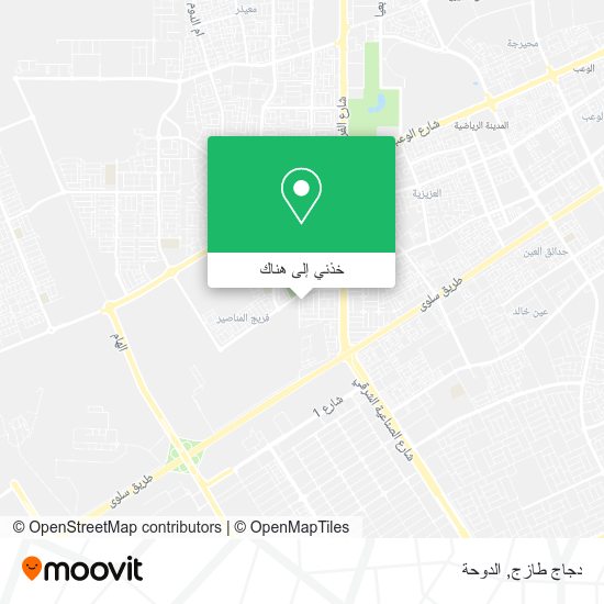 خريطة دجاج طازج