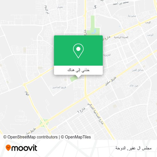 خريطة مجلس ال عفير
