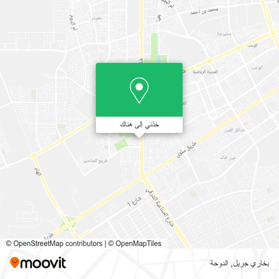 خريطة بخاري جريل