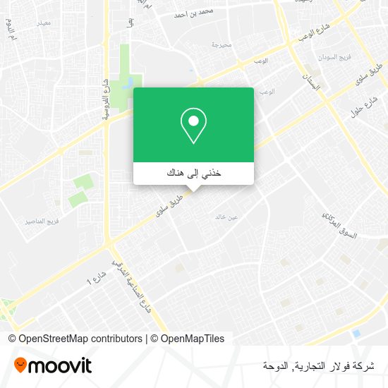 خريطة شركة فولار التجارية