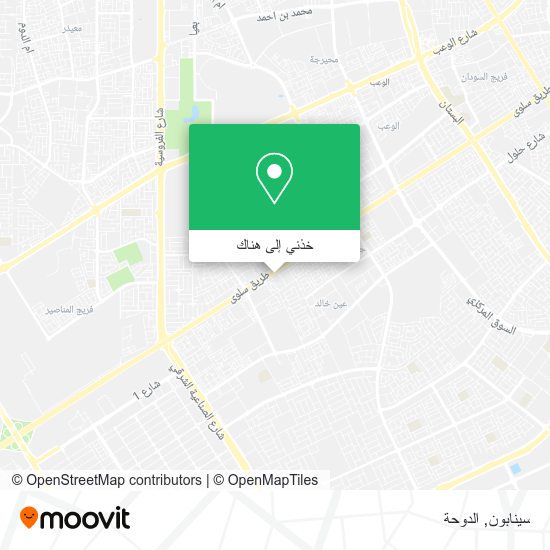 خريطة سينابون