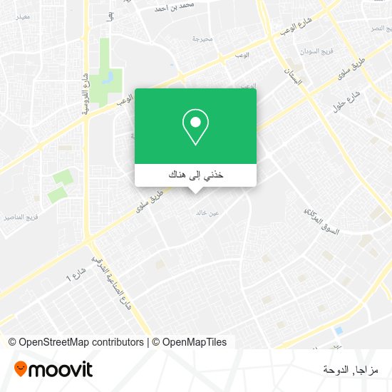 خريطة مزاجا