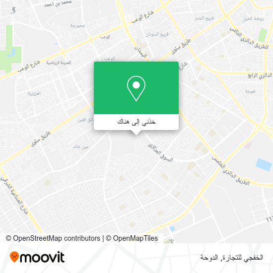 خريطة الخفجي للتجارة