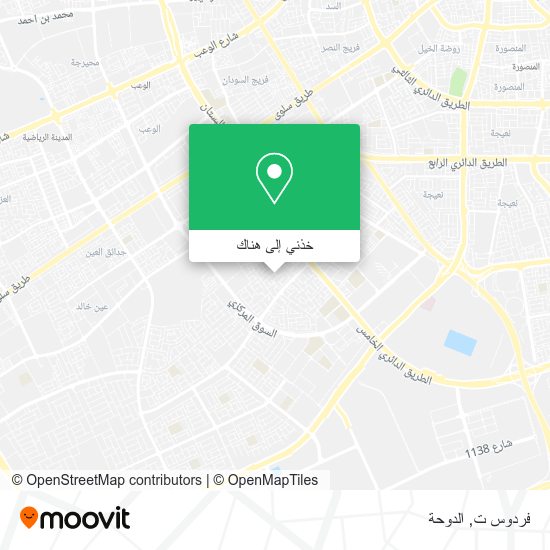 خريطة فردوس ت