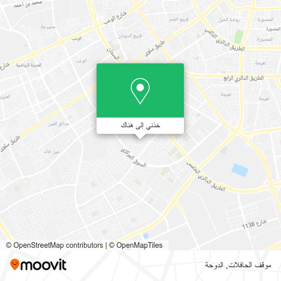 خريطة موقف الحافلات