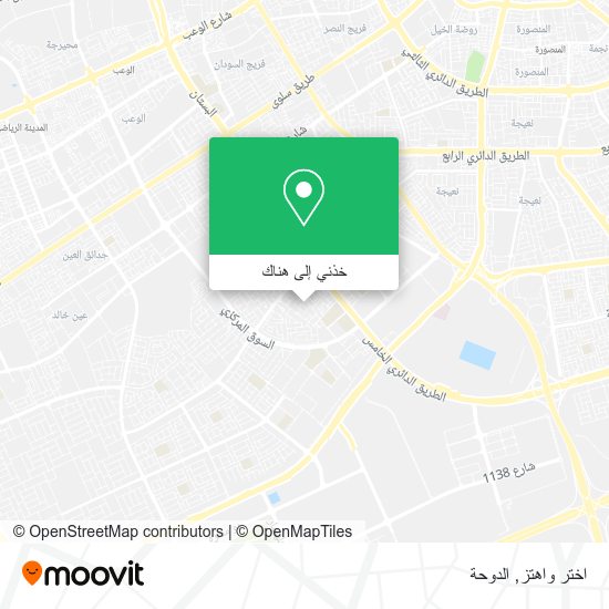 خريطة اختر واهتز
