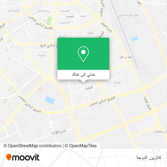 خريطة كاترين
