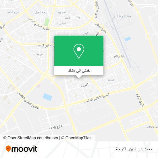 خريطة محمد بدر الدين