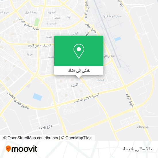 خريطة ملاذ مثالي