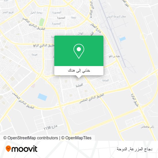 خريطة دجاج المزرعة
