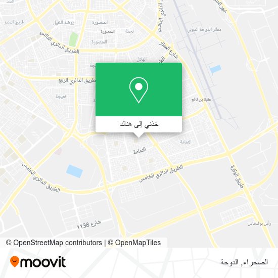 خريطة الصحراء