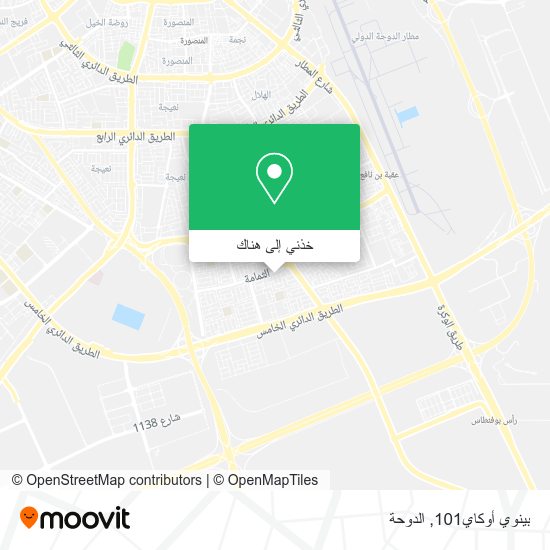 خريطة بينوي أوكاي101
