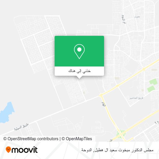 خريطة مجلس الدكتور مبخوت سعيد ال هطيل