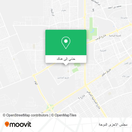 خريطة مجلس الاحزم