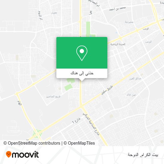 خريطة بيت الكرام