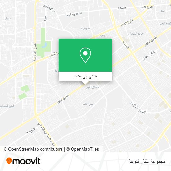 خريطة مجموعة الثقة