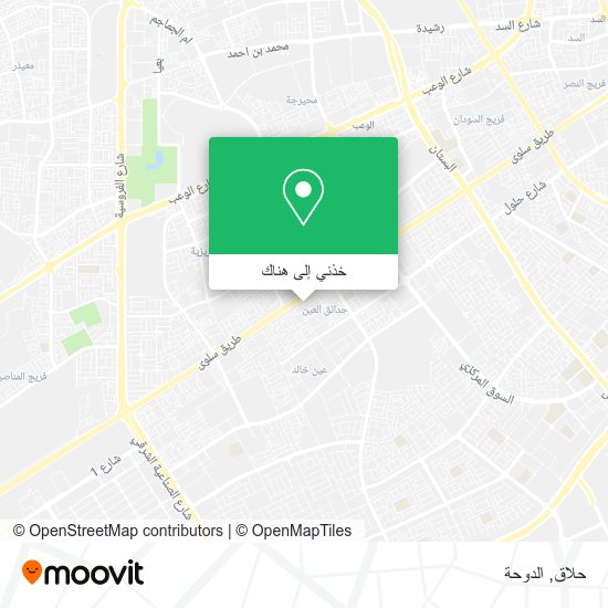خريطة حلاق