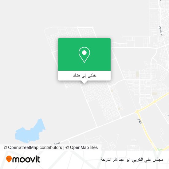 خريطة مجلس علي الكربي ابو عبدالله