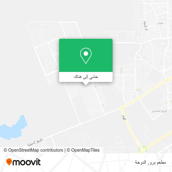 خريطة مطعم برو