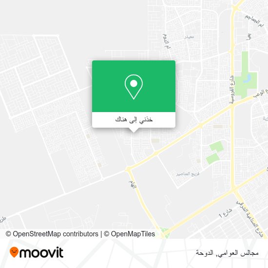 خريطة مجالس العوامي