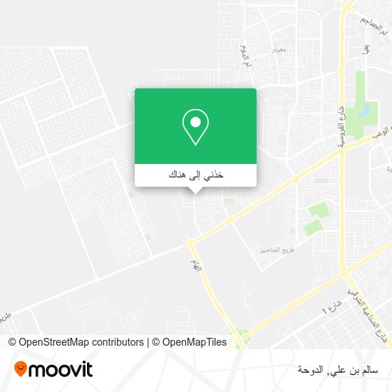 خريطة سالم بن علي